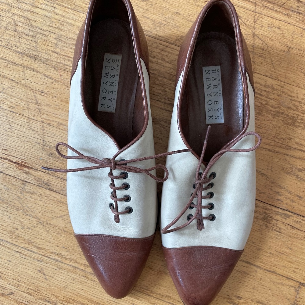 Vintage Barneys NY Oxford Shoes